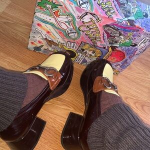 Jeffrey campbell size 7.5 Student Shoes Platform/Loafers